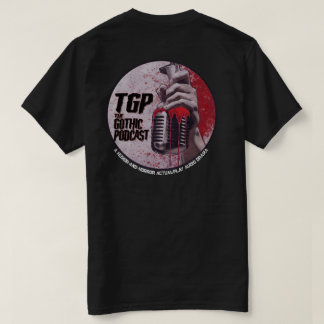 Klassisk Gothic Podcast T-shirt med dubbellogo