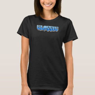 Klassisk Graffiti Stil-design som säger klassiskt T Shirt