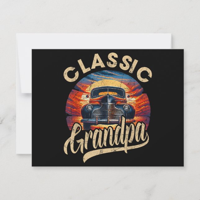 Klassisk Grandpa-funny som säger Älskare Manar Pap (Framsida)