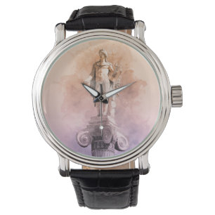 Klassisk grekstaty Apollo Armbandsur