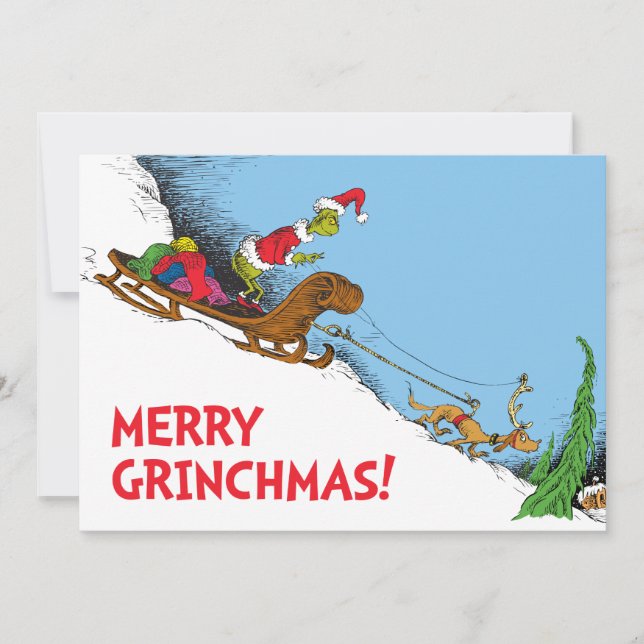 Klassisk Grinch | Grinch and Reindeer Max (Framsida)