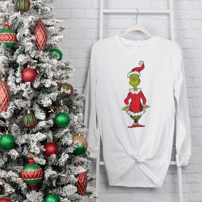 Klassisk Grinch | JULTOMTEN T-shirt I Triblend-tyg (Skapare uppladdad)
