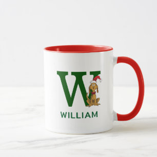 Klassisk Grinch Max Namn & Monogram W Mugg