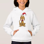 Klassisk Grinch | Max - Santa Hat T Shirt<br><div class="desc">Helgdagarna kommer inte att slutföras utan Grinch! HUR GRinch CHRISTMAS ÄR en klassisk berättelse om en stad som heter WHO-ville och hur julandan kan smälta till och med de kallaste hjärtan.</div>