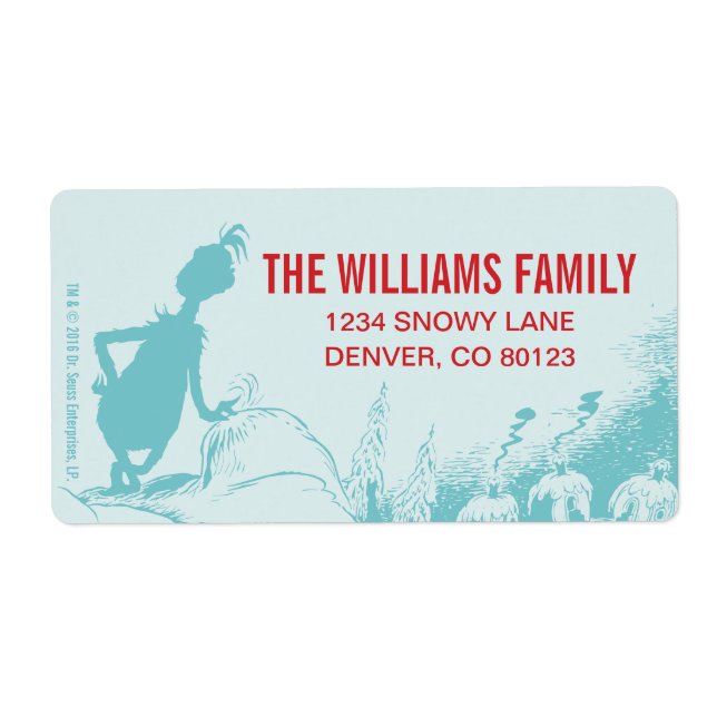 Klassisk Grinch | Merry Grinchmas! Fraktsedel (Framsidan)