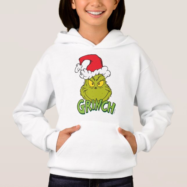 Klassisk Grinch | Naughty eller Nice T Shirt (Framsida)