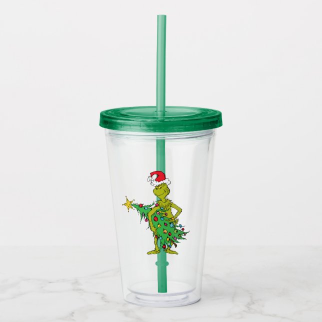 Klassisk Grinch | Naughty Take Away Mugg (Framsida)