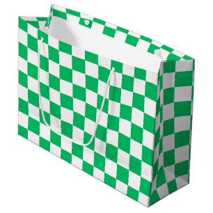 Klassisk grön rutig