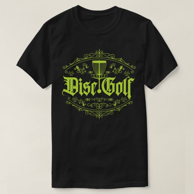 Klassisk Grönt för Disk Golf Classic T Shirt (Design framsida)
