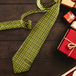 Klassisk Grönt Gingham Play Add Initial Jul Slips<br><div class="desc">Den här fina klassiska designen har en klassisk hand plockade gingham-kontroll för den mysiga,  traditionella helgdag med ett tips om stollig. Originalkonst av Malissa Melrose. Lägg till initialer för att anpassa.</div>