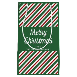 Klassisk Grönt och Röda Rand God jul