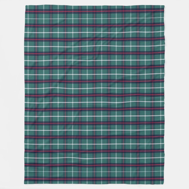 Klassisk Grönt Play Fleece Blanket (Framsidan)