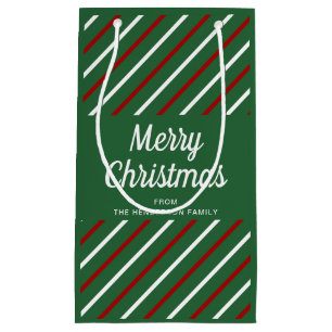 Klassisk Grönt Rand Mönster-jul