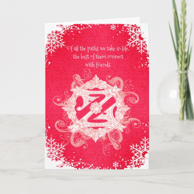 Klassisk guide för Oz-jul Anteckningskort (Framsida)