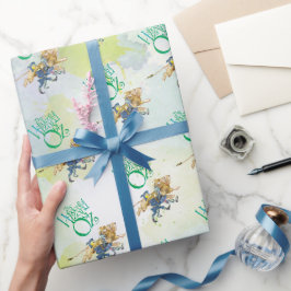 Klassisk guide för papper omslagning av Oz-födelse Presentpapper