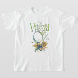 Klassisk guide till Oz Tshirt med Dorothys vänner T Shirt