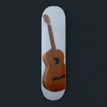 Klassisk Guitar Art-utskrift på ljusblå färg Mini Skateboard Bräda 18,5 Cm<br><div class="desc">Skattdäck med en klassisk gitarr som skrivs ut på en ljusblå bakgrund. Enbart designad för dig genom Iolantes design:-)! Vare sig du kör på halvpipa eller kickflips på gatan, så har den här tävlingsformade skivan högsta klang! Våra däck är gjorda av den bästa hårda kapseln från sten och med vår...</div>