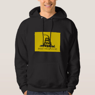 Klassisk gul Gadsden-flagga Don't Tread on Me Hoodie