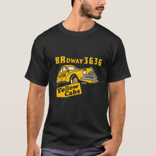 Klassisk Gul Taxi T Shirt