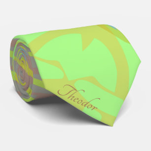 Klassisk Guld Butterfly Pistachio Violet Backgroun Slips