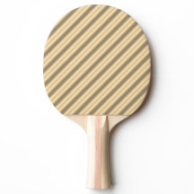 Klassisk Guld diagonal Rand Ping Pong Paddle