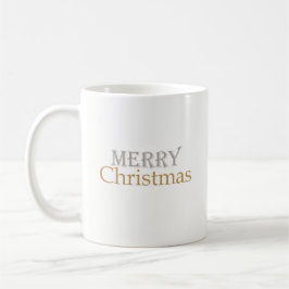 Klassisk Guld-Silver-God jul-kaffe, Mugg