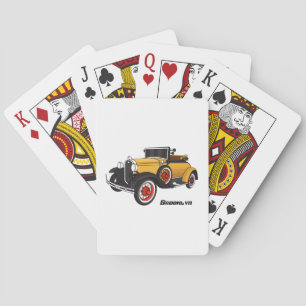Klassisk gult 1931 casinokort