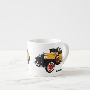 Klassisk gult 1931 espressomugg