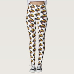 Klassisk gult 1931 leggings