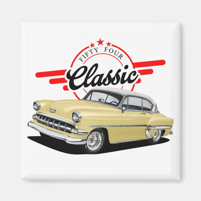 Klassisk gult magnet (Framsidan)