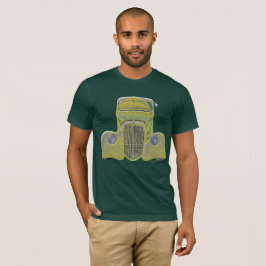 Klassisk Gult Willy Abstrakt T-Shirt