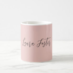 Klassisk handskrift Elegant Namn Ro Guld Kaffemugg