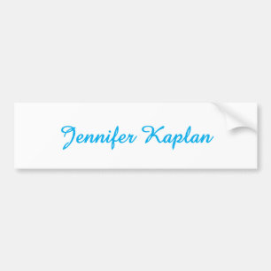Klassisk handstil Minimalistisk Professionell Bildekal