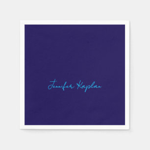 Klassisk handstil Minimalistisk Professionell Pappersservett