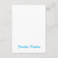Klassisk handstil Minimalistisk Professionell