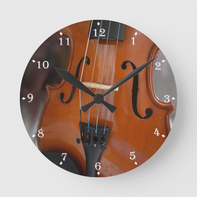 Klassisk harmoni rund klocka (Framsida)
