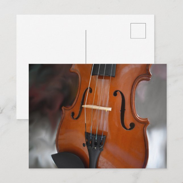Klassisk harmoni vykort (Fram/baksida)