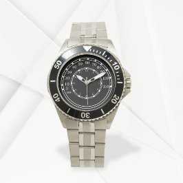 Klassisk hastighetsmätare armbandsur