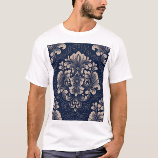 Klassisk havskräfta Sömlös Victorian Struktur T Shirt
