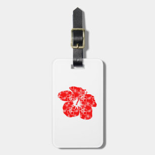 Klassisk Hawaii Hibiscus Flower Bagagebricka