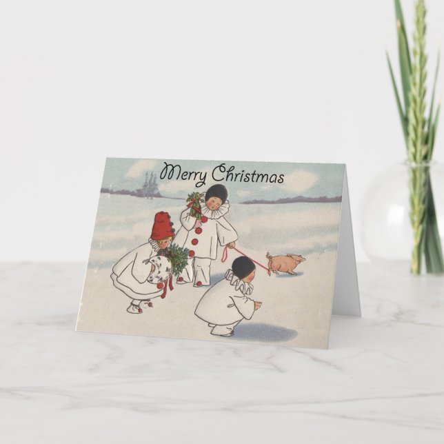 Klassisk helg jul Snö Child (Framsida)