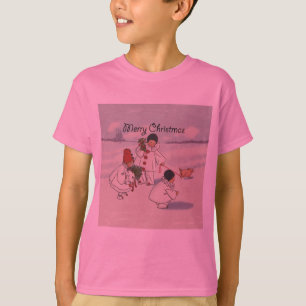 Klassisk helg jul Snö Child Tee Shirt