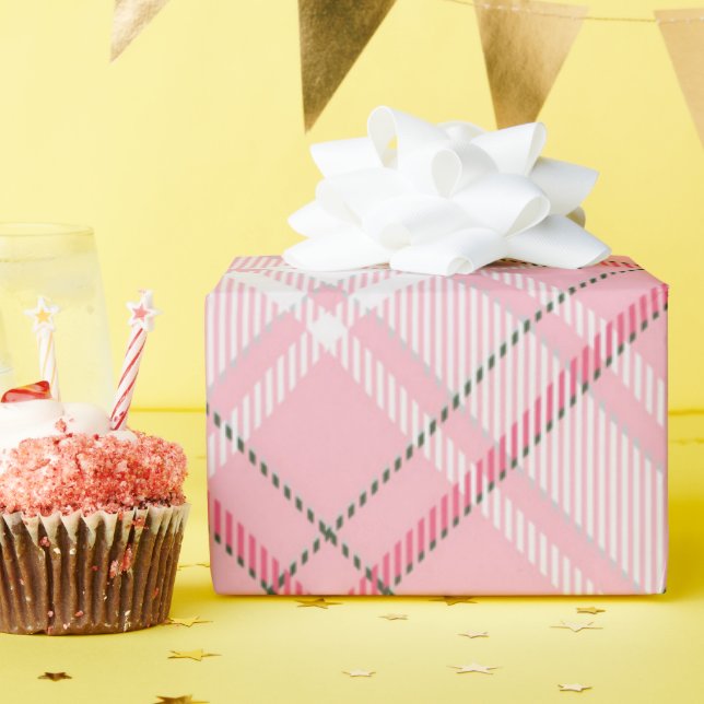 Klassisk Helgdag Birthday Tartan Play Presentpapper (Födelsedagsfest)