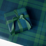 Klassisk helgdag, fet marin grönt presentpapper<br><div class="desc">Den här klassiska marinen och grönten är perfekten till dina julklappar! Behållan är enkel med denna fet svarta klocka som inspirerade mönster som koordinerar med den klassiska samlingen Lea Delaveris Design plaid. Det finns även samordnande märkre och klistermärken för gåvor.</div>