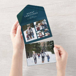 Klassisk helgdag - jul 6-foto trifold
