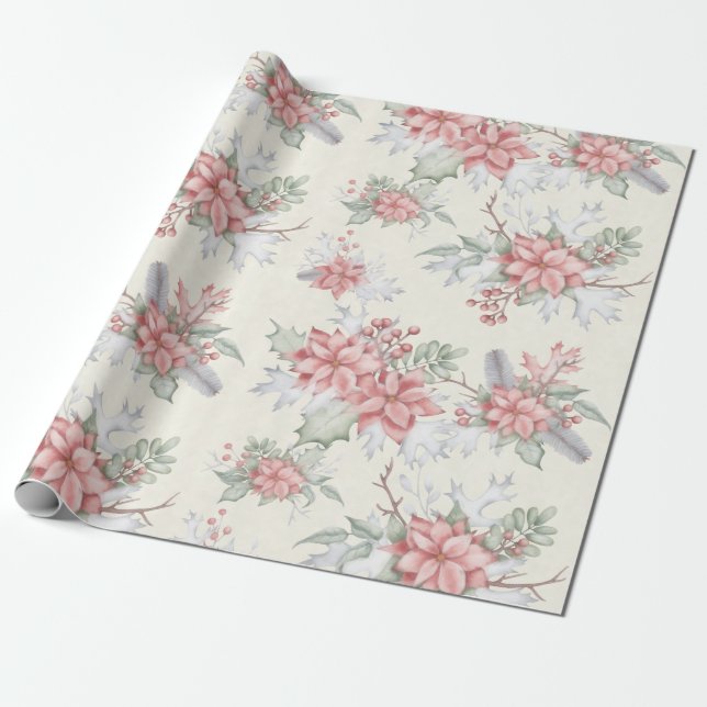 Klassisk helgdag presentpapper (Utrullad)