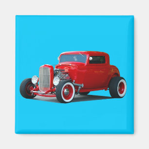 Klassisk Hett-Rod Magnet