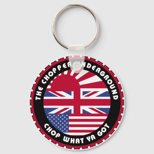 Klassisk hörnnyckelkedja nyckelring (Framsida)