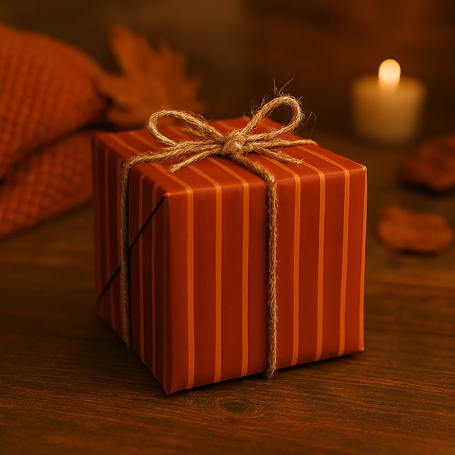 Klassisk höst Rand utan sjölösa Mönster Presentpapper (Skapare uppladdad)