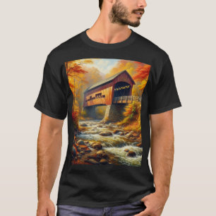 klassisk hösttäckt bro t shirt